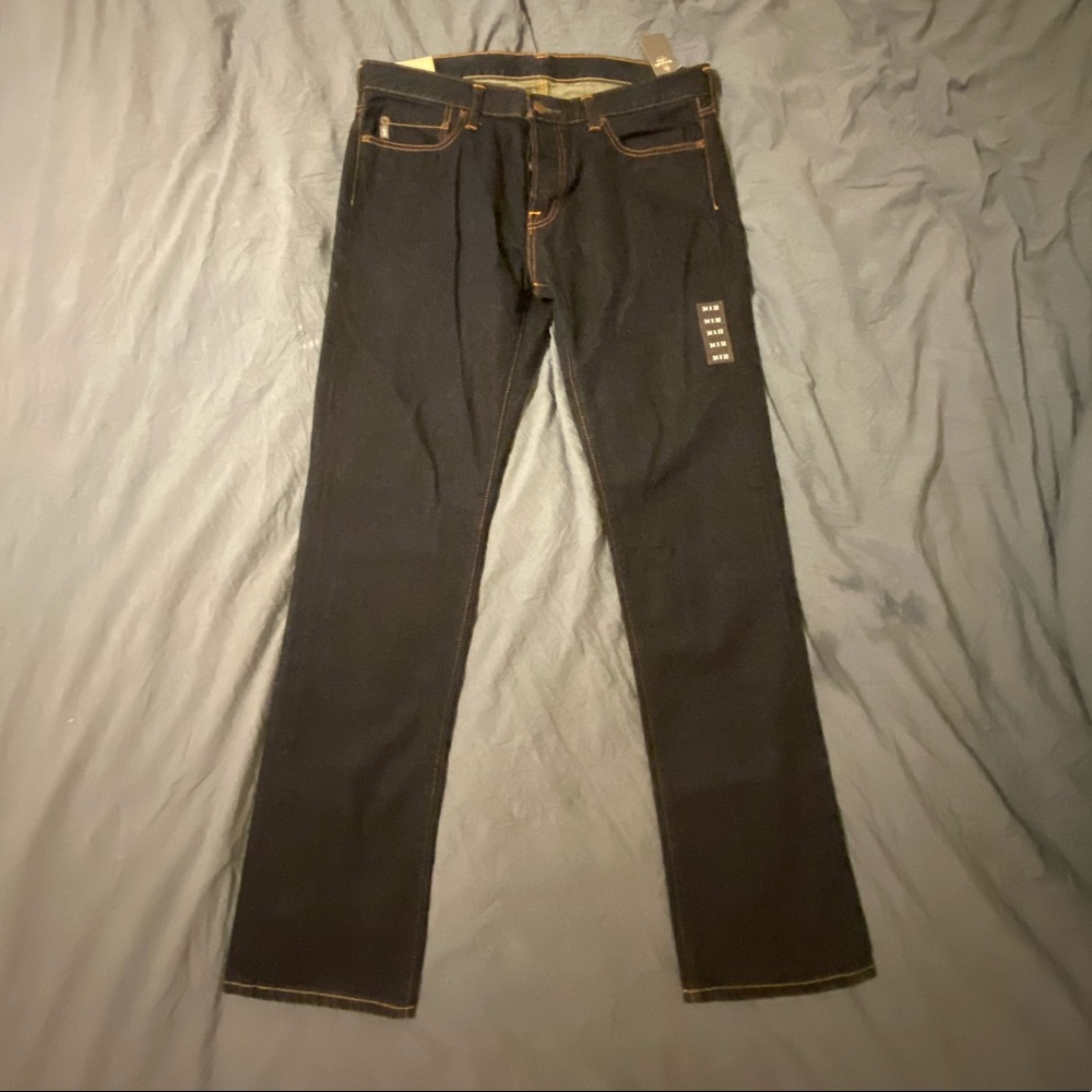 Abercrombie & Fitch Mens Straight Leg Jeans 34x32